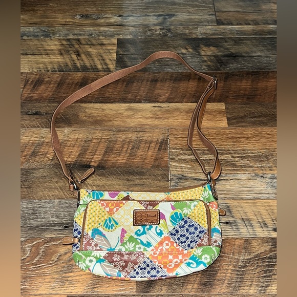 Fossil Handbags - FOSSIL Patchwork Crossbody Purse